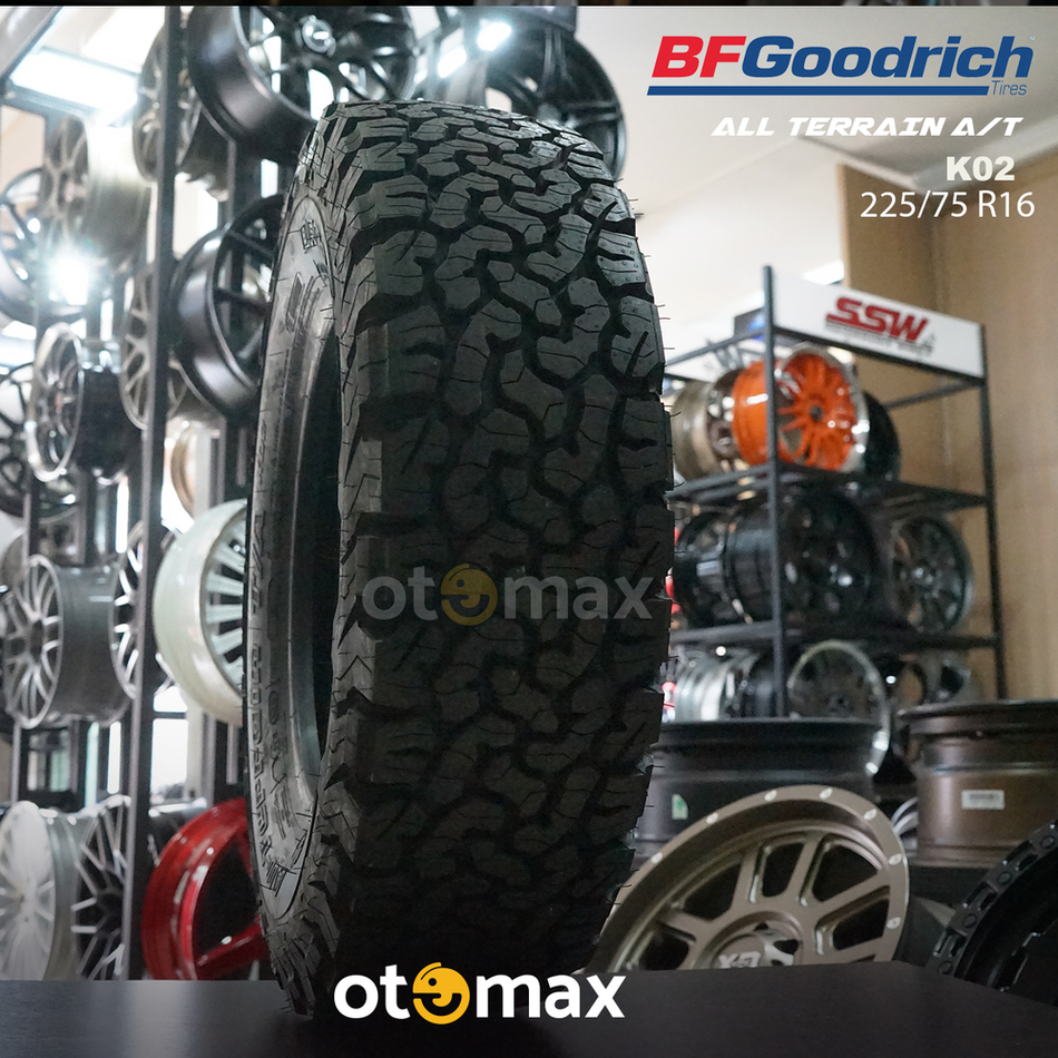 Ban Mobil BF Goodrich Segala Medan A/T K02 225/75 R16 110/107