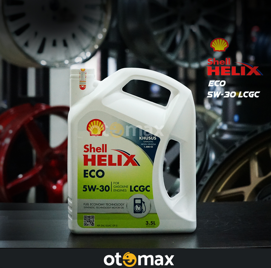 Oli Mobil LCGC Shell Helix ECO SAE 5W-30 3.5LT