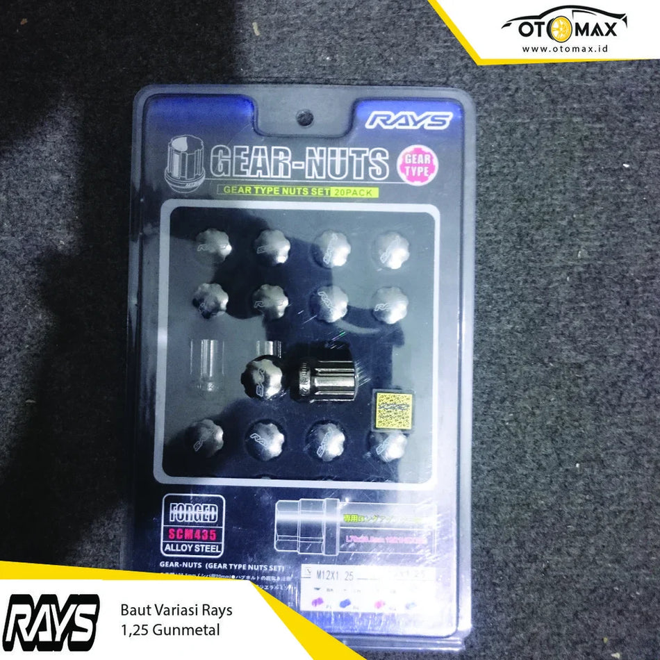 Baut Variasi Sinar 12 x 1,25 Gunmetal