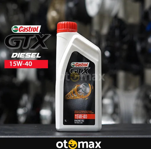 Oli Mobil Castrol GTX Diesel SAE 15W-40 1LT