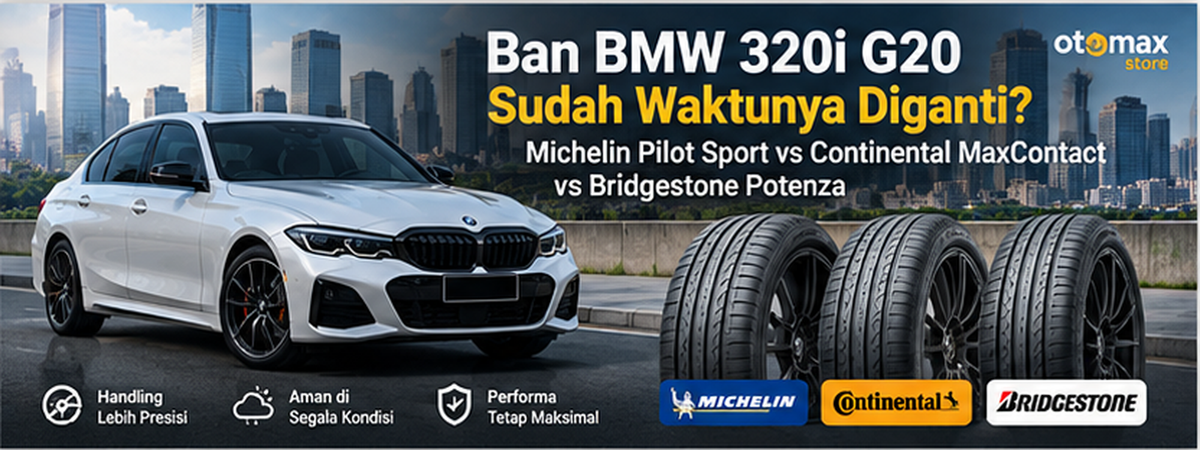 Ban BMW 320i G20: Michelin vs Continental vs Bridgestone