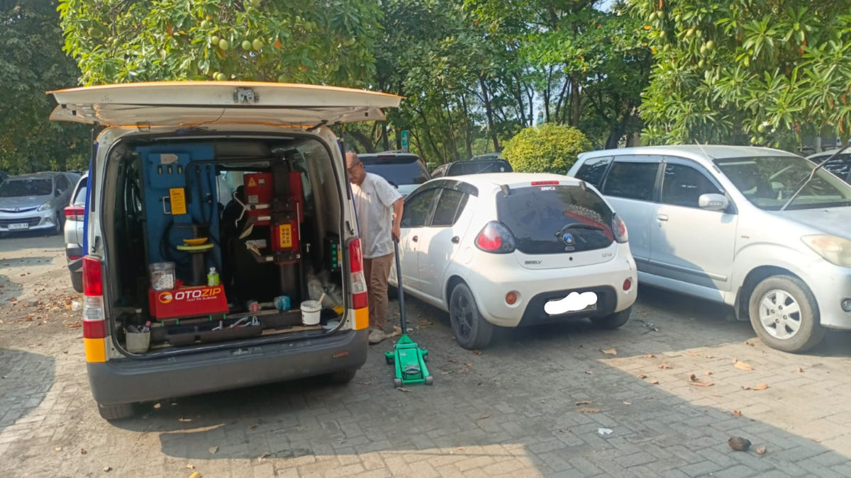 Cara Pesan Tambal Ban Mobil via Otozip - Otomax Store