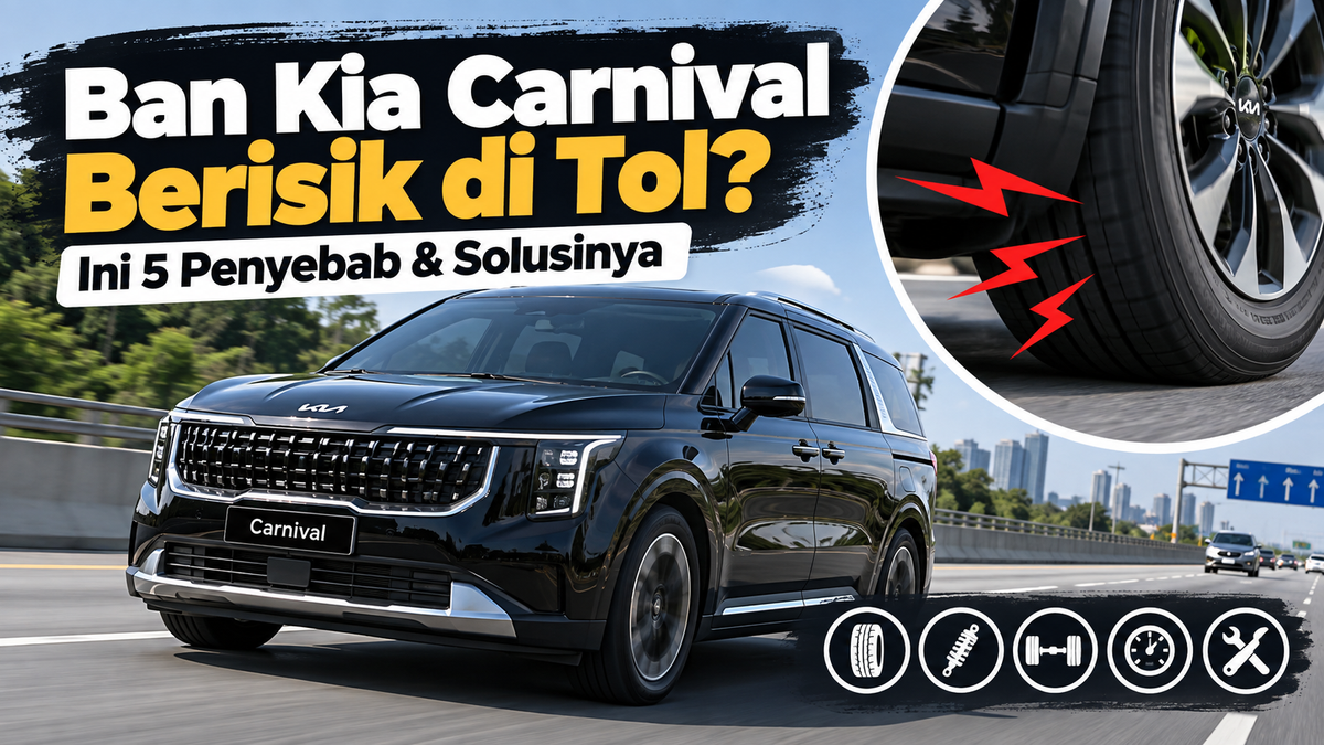 Ban Kia Carnival Berisik di Tol? Ini 5 Penyebab & Solusinya