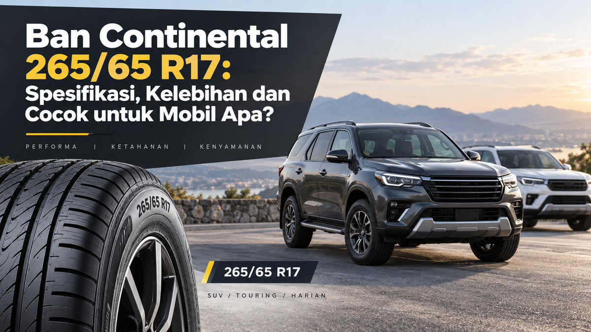 Ban Continental 265/65 R17: Spesifikasi, Kelebihan & Mobil
