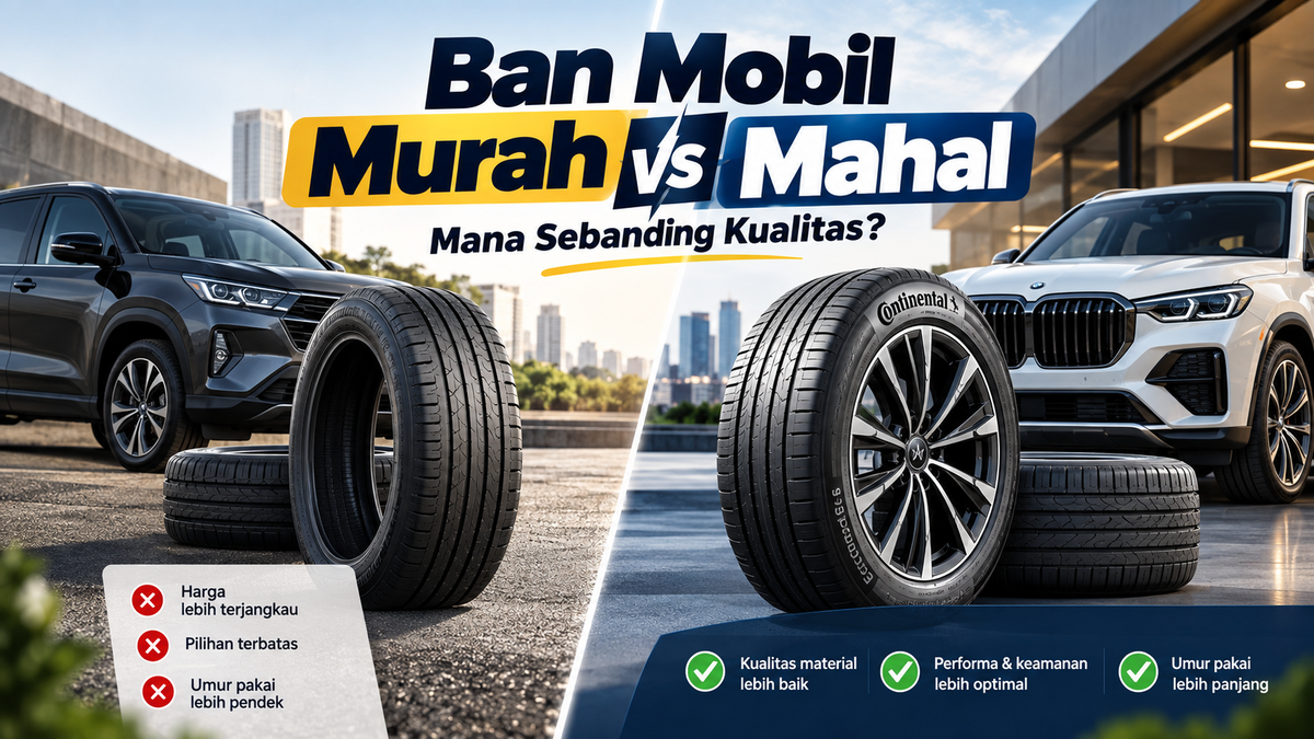 Ban Mobil Murah vs Mahal: Mana Sebanding Kualitas?