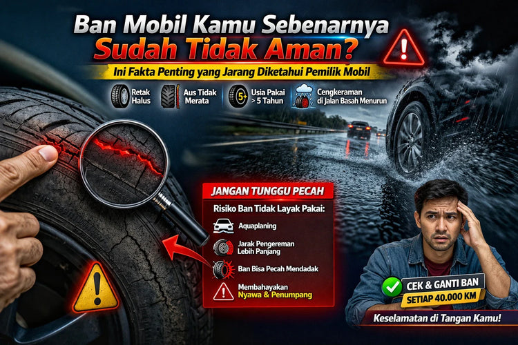 Ban Mobil Kamu Sebenarnya Sudah Tidak Aman? Ini Fakta Penting yang Jarang Diketahui Pemilik Mobil