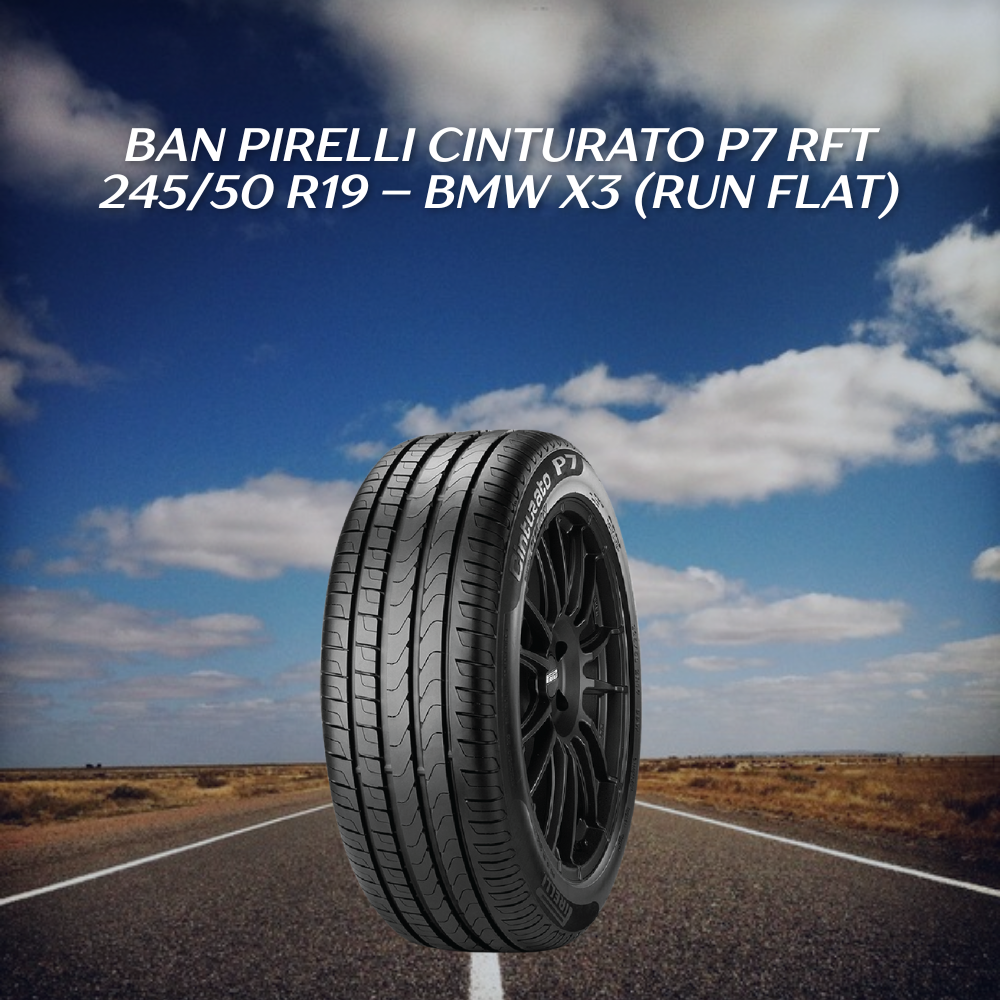 Ban Pirelli Cinturato P7 RFT 245/50 R19 – BMW X3 (Run Flat)