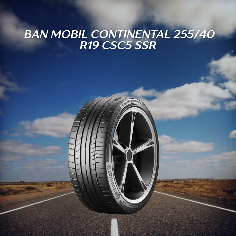  Continental 255/40 R19 CSC5 SSR
