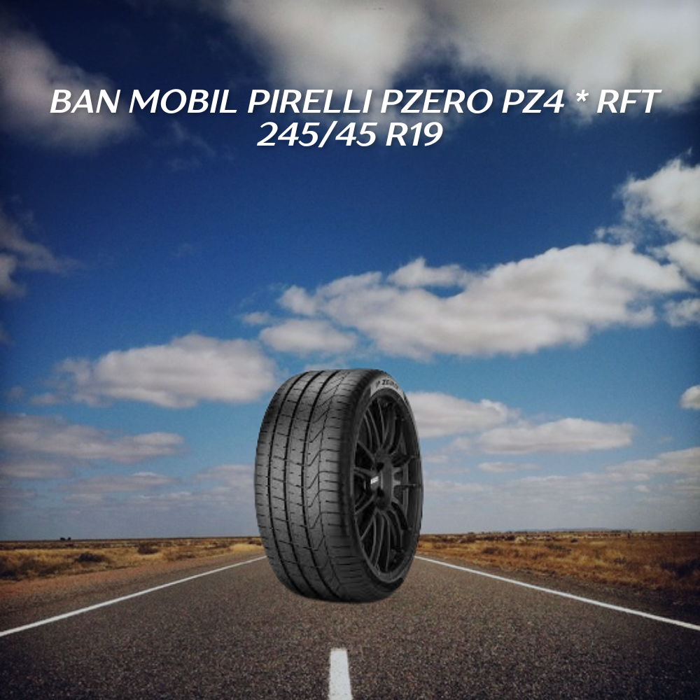 Pirelli Pzero Pz4 * Rft 245/45 R19
