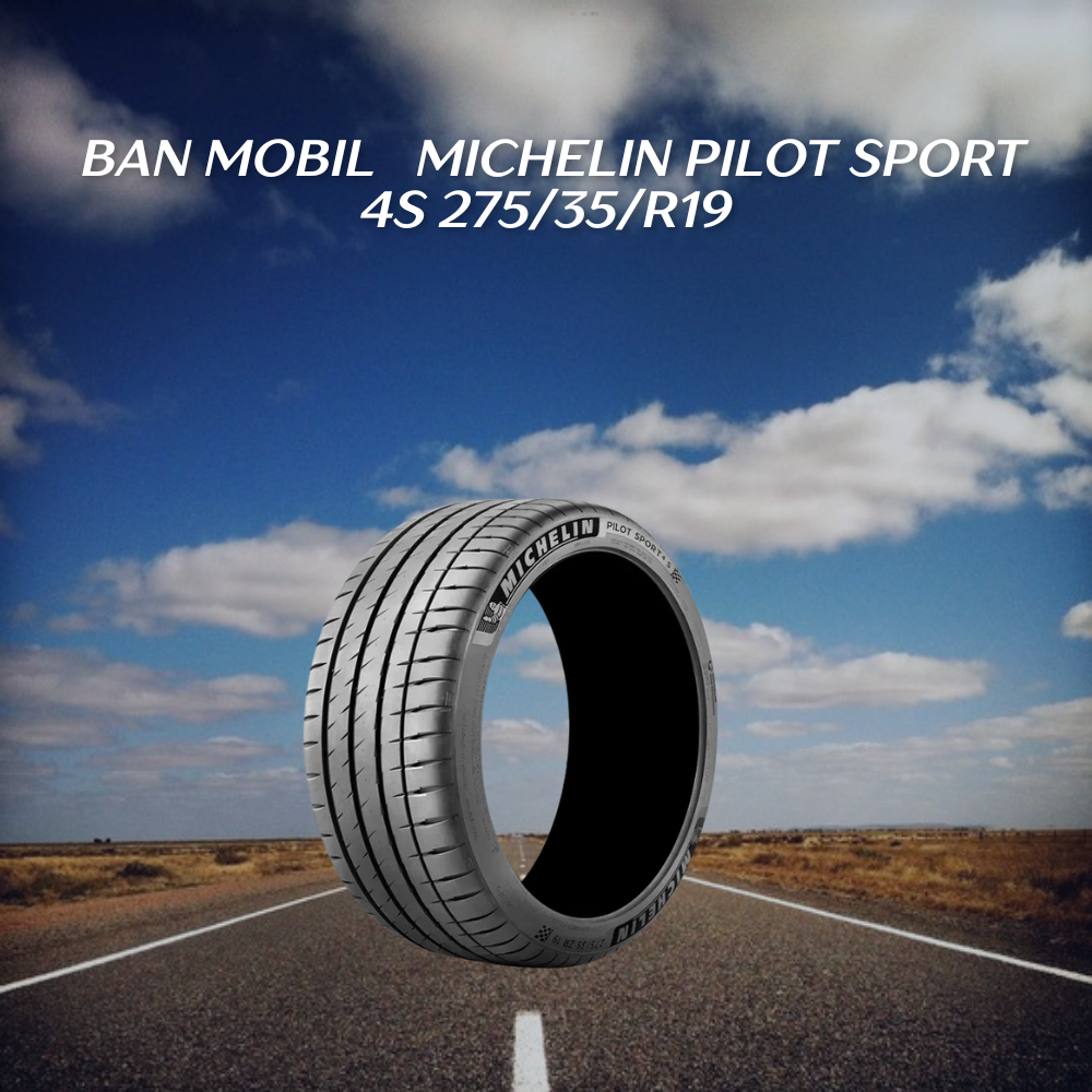  Michelin Pilot Sport 4S 275/35/R19 