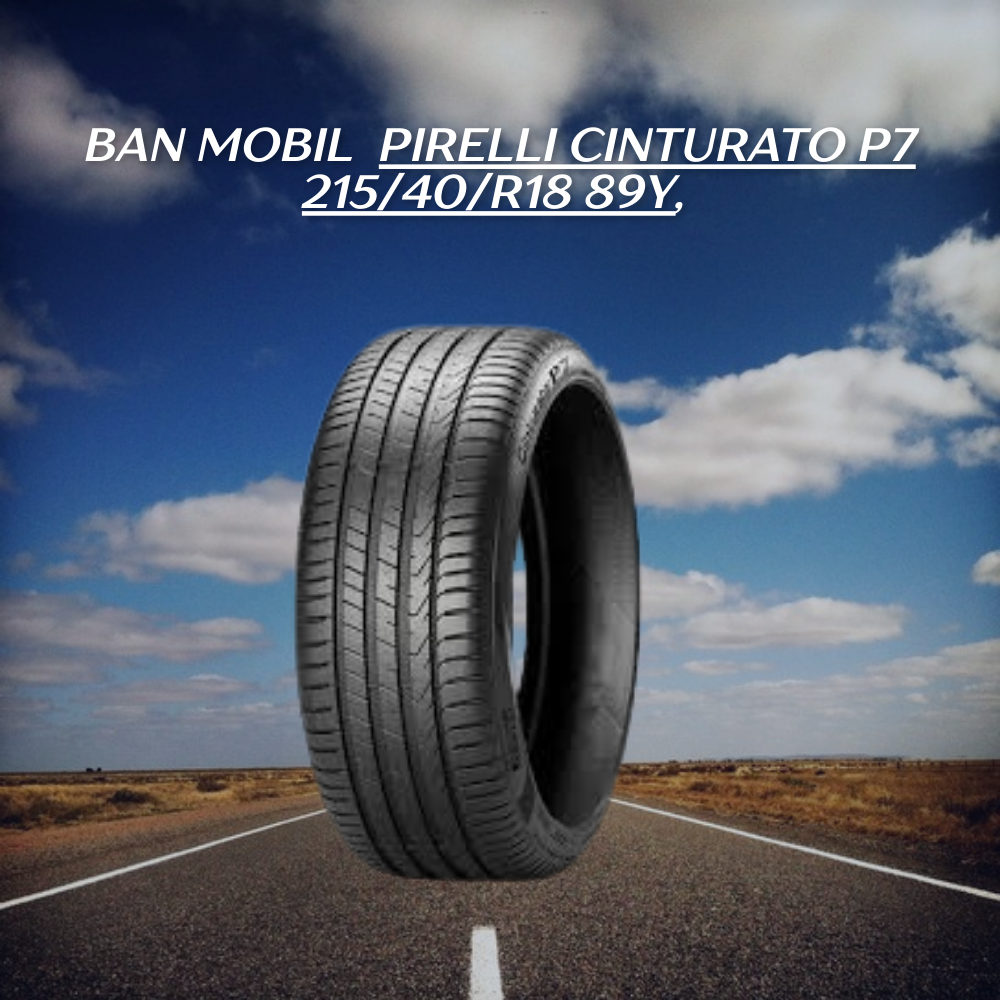  Pirelli Cinturato P7 215/40/R18 89Y, 