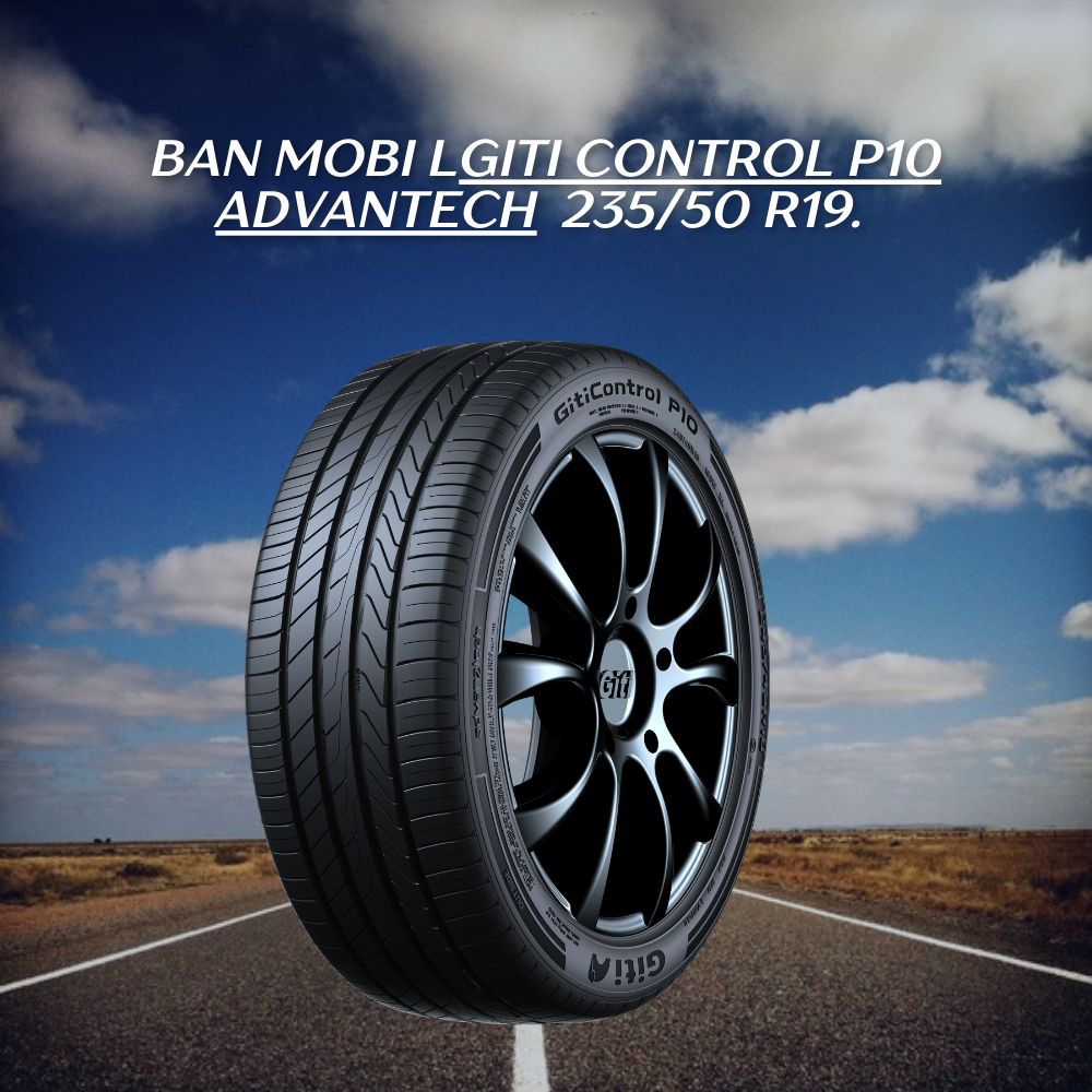  Giti Control P10 Advantech ukuran 235/50 R19. 