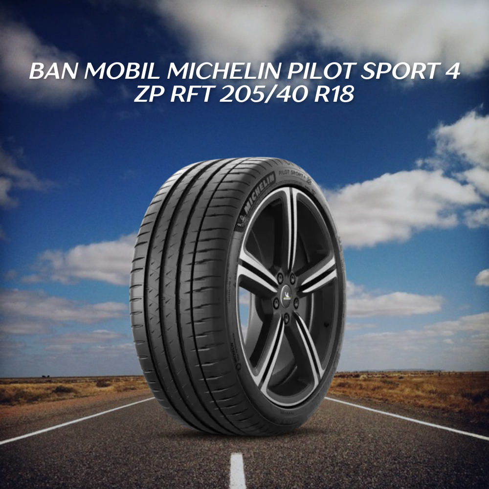 Michelin Pilot Sport 4 ZP RFT 205/40 R18