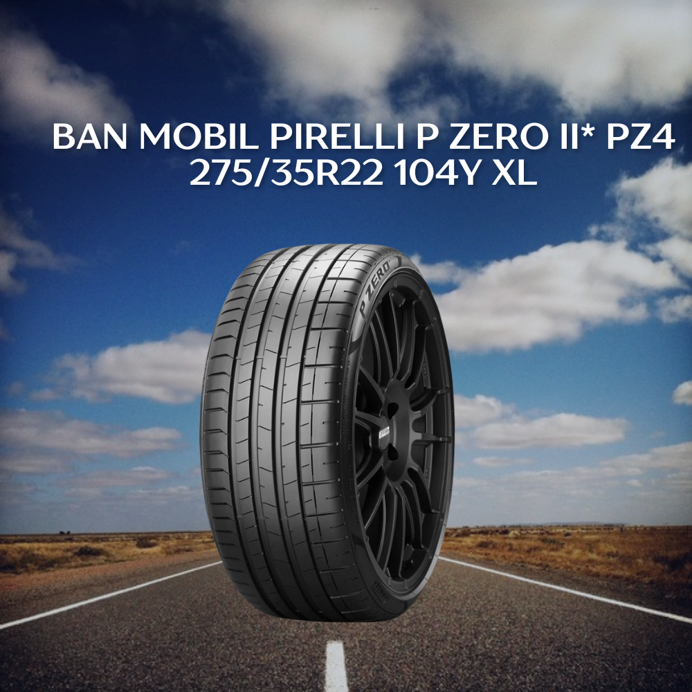  Pirelli P Zero II* PZ4 275/35R22 104Y XL 
