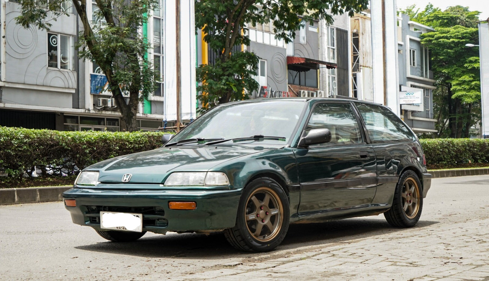 Honda Civic Nouva Dengan Volk Rays TE37 Simple Tapi Sangar