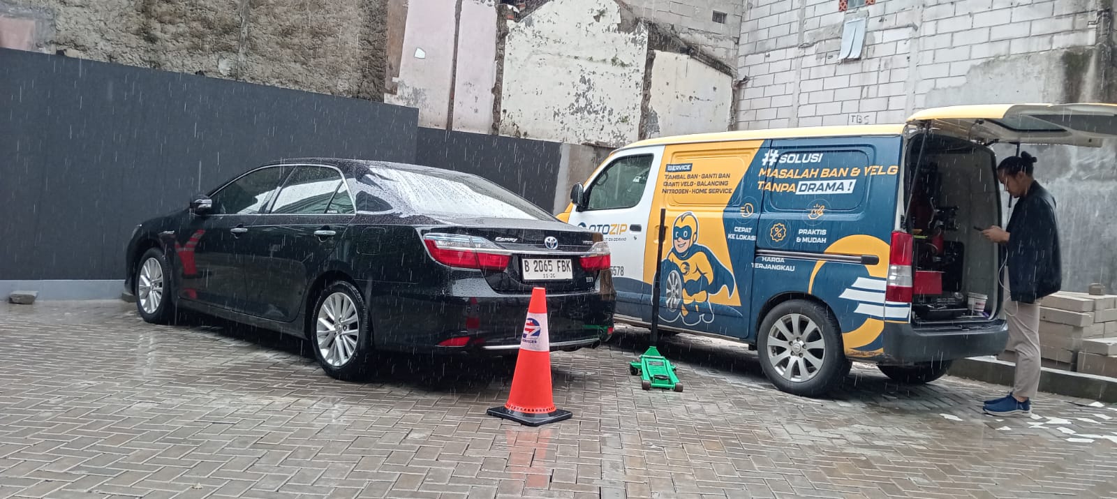 Tambal Ban Mobil Panggilan Jabodetabek – Datang Cepat ke Lokasi Kamu