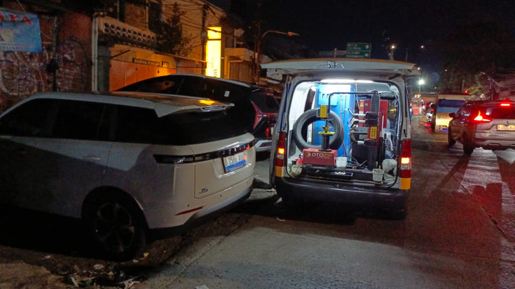 Warga Pluit Wajib Tahu! Tambal Ban 24 Jam Datang ke Lokasi Anda