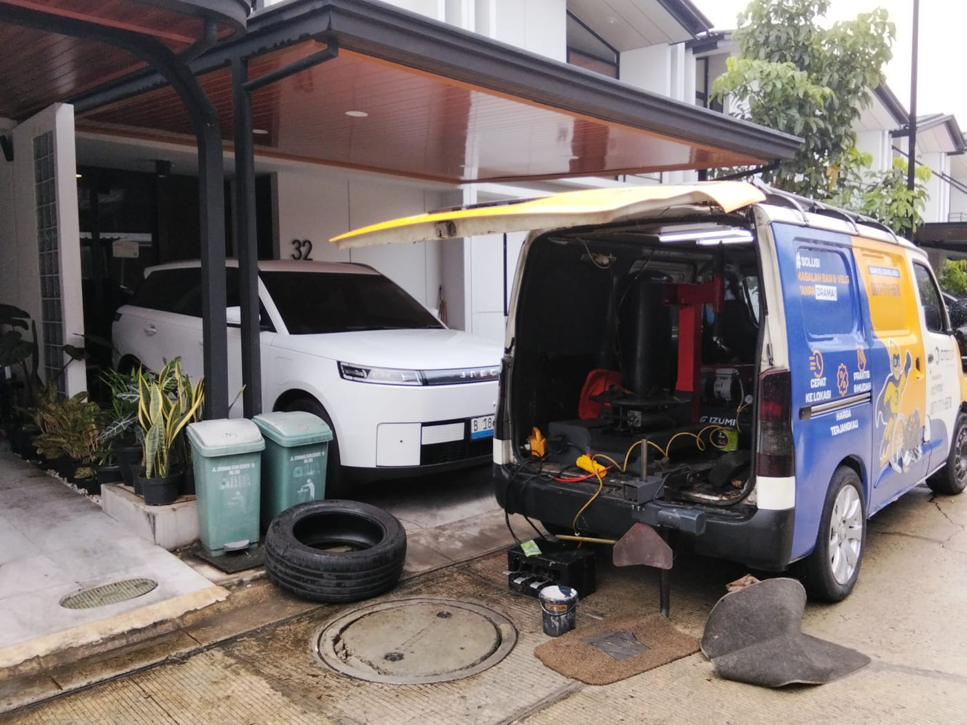 Lagi Ramai! Tambal Ban 24 Jam di Latumenten Cepat & Terpercaya