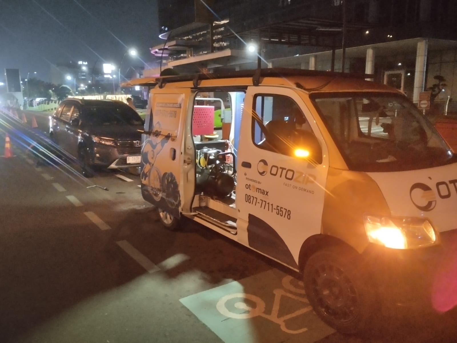 Unik! Warga di Sukarasa Sekarang Ada Panggilan Tambal Ban 24 Jam