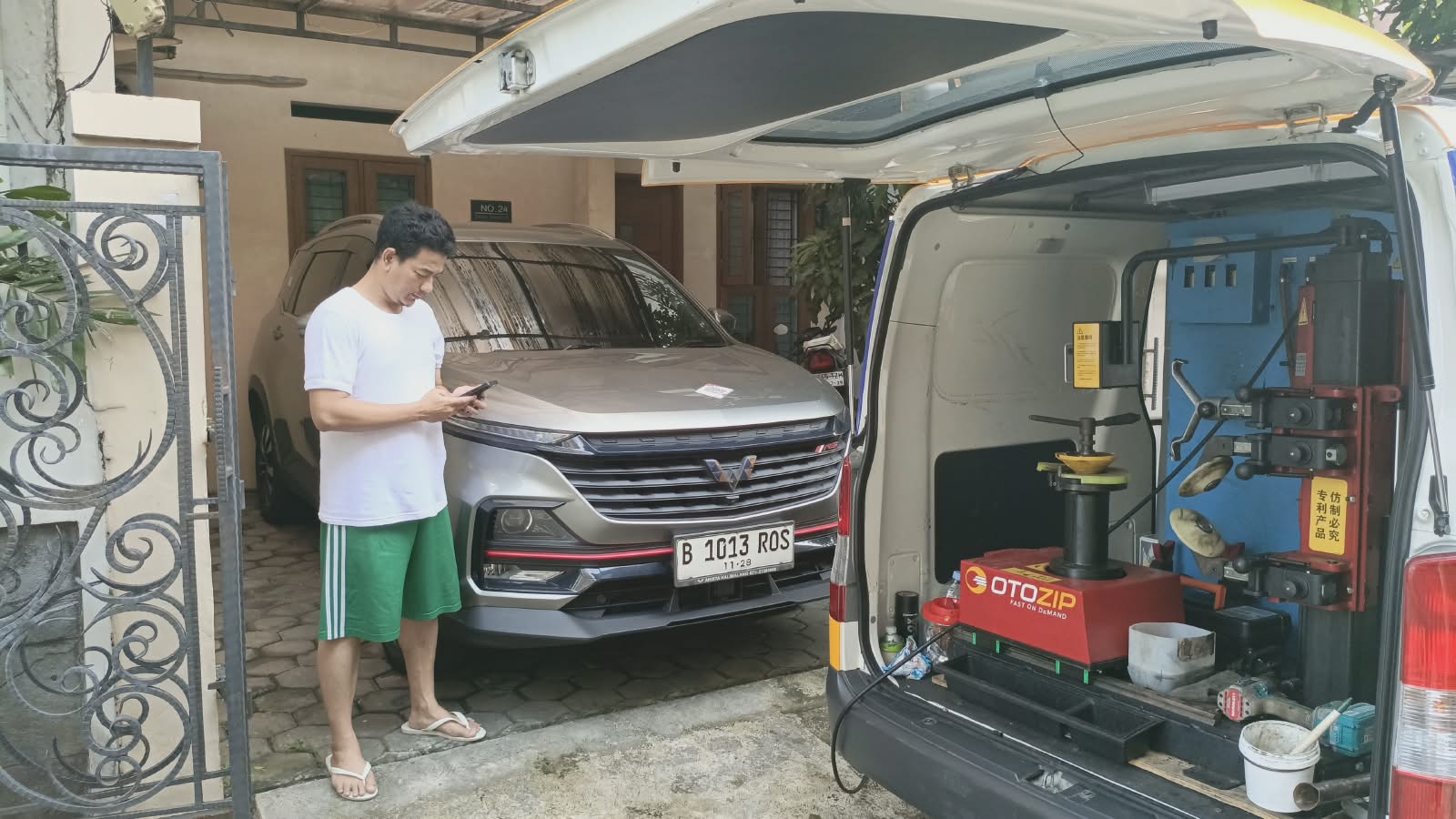 Darurat Pecah Ban di Cinangka? Tambal Ban 24 Jam Aman & Terpercaya
