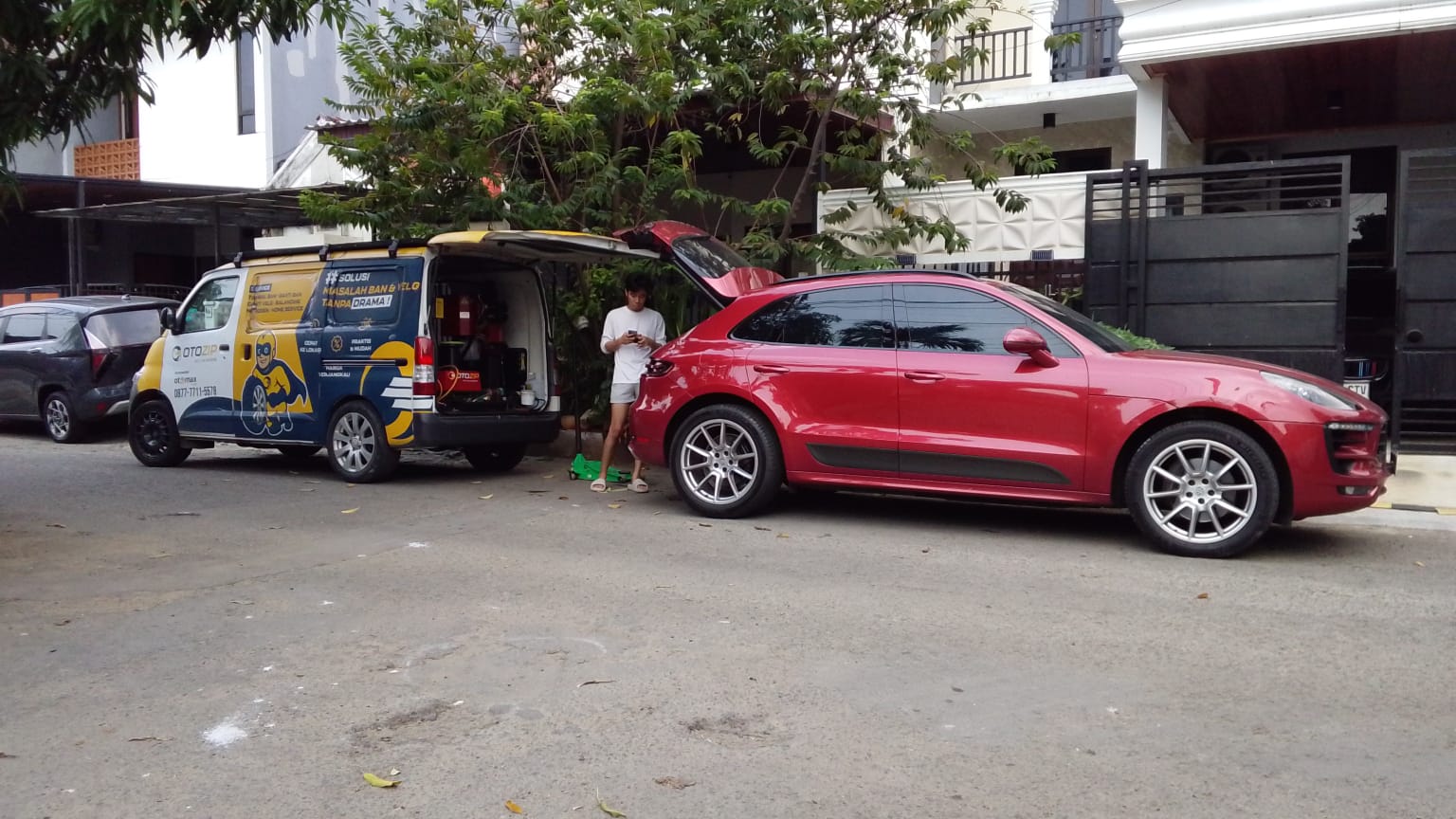 Pecah Ban di Bojong Indah? Tambal Ban Aman Bisa Dipanggil Cepat
