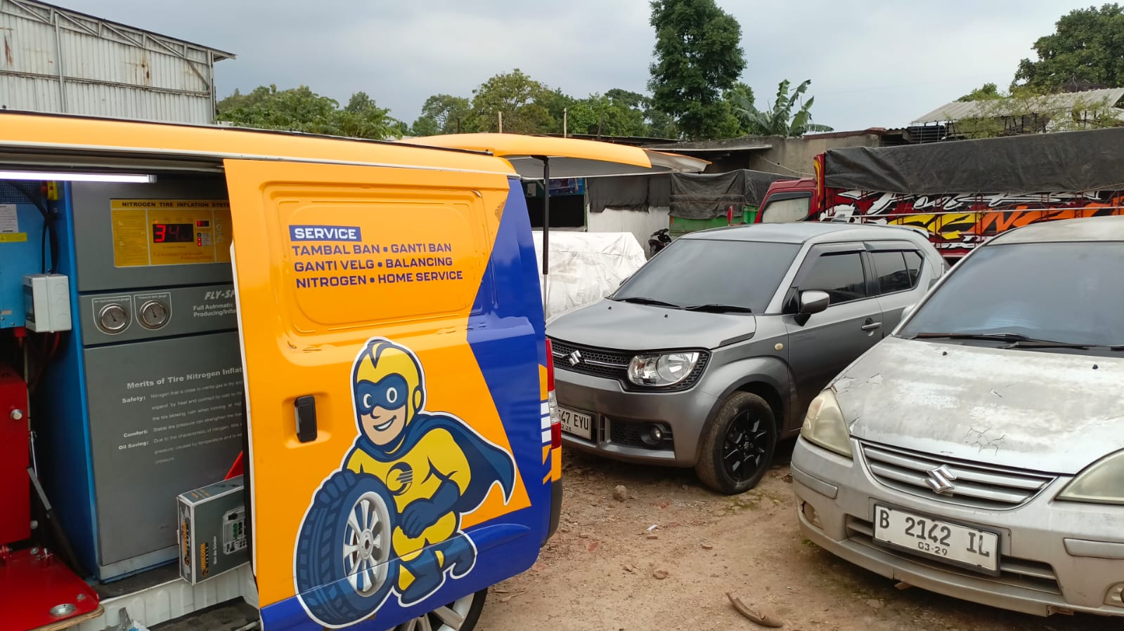 Warga Kota Bambu Lagi Ramai! Tambal Ban Terdekat Aman & Cepat