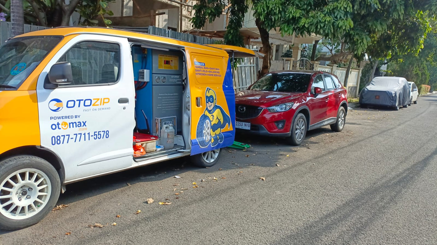 Viral di Gunawarman! Tambal Ban Terdekat Kini Lebih Cepat & Aman