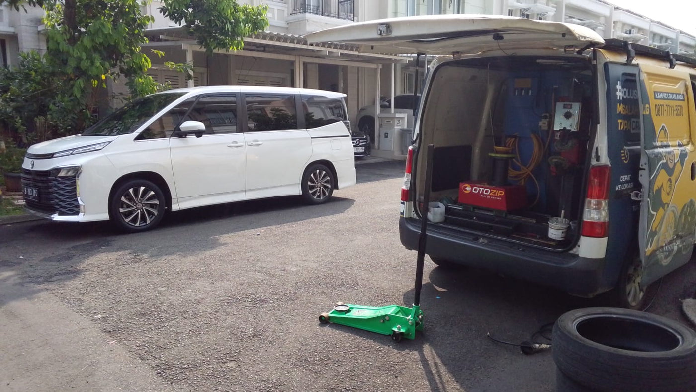 Ban Pecah di Serua Indah? Panggilan Tambal Ban 24 Jam Lebih Praktis