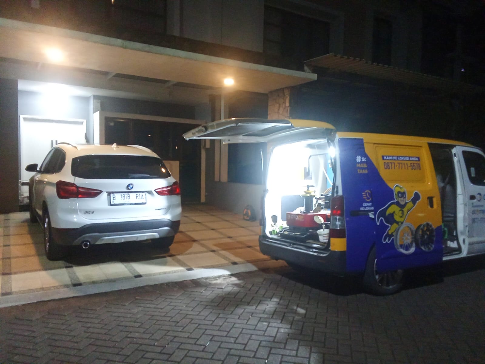 Ramai di Wanasari! Tambal Ban Panggilan 24 Jam Kini Lebih Praktis