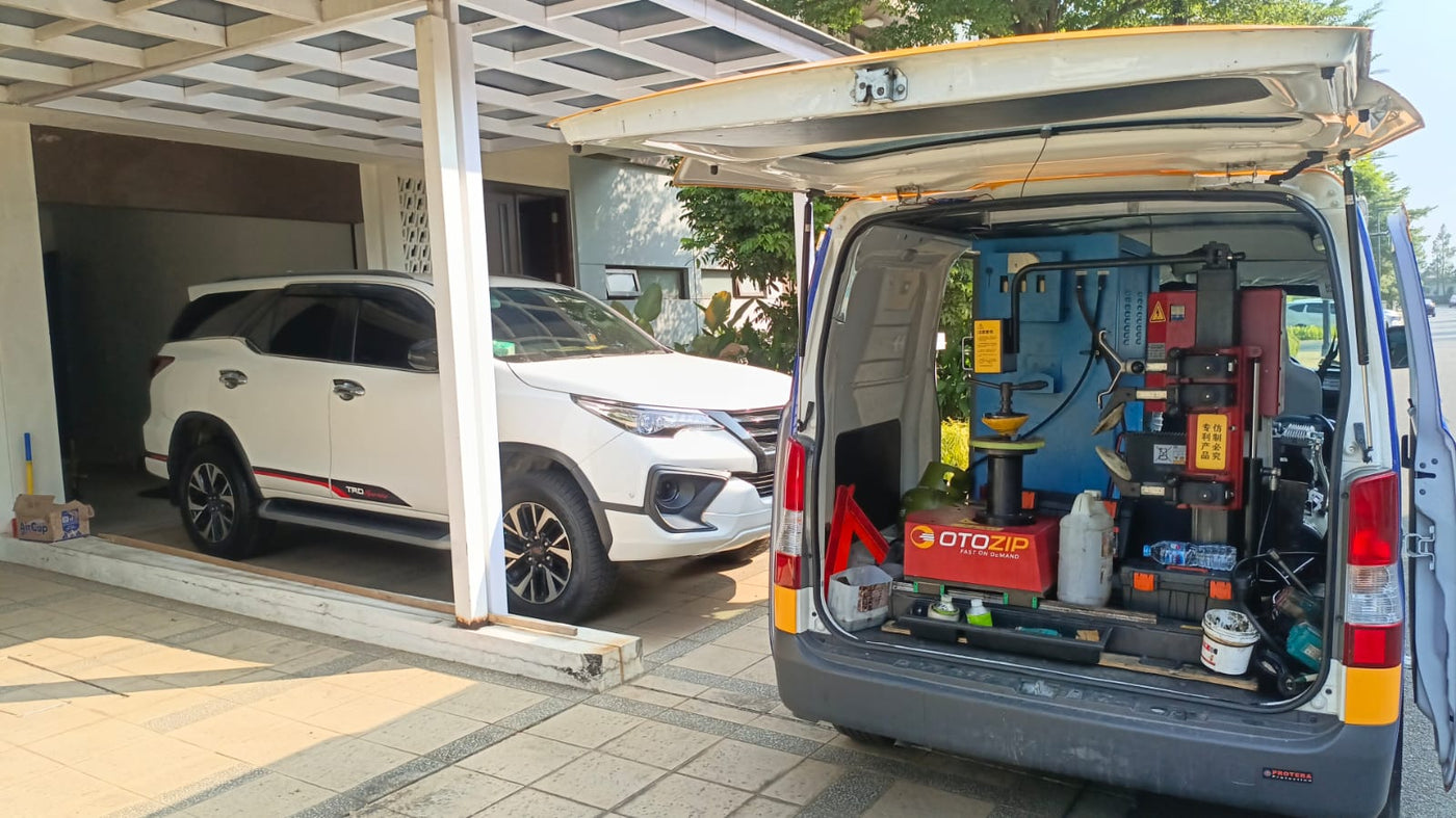 Solusi Darurat di Citeureup! Tambal Ban 24 Jam Kini Bisa Home Service