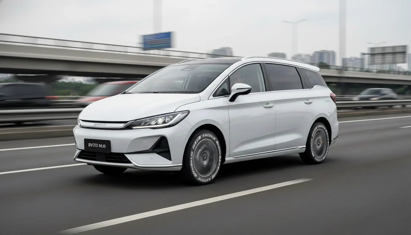 7 Rekomendasi Ban Terbaik untuk BYD M6 – Stabil, Nyaman, dan Tahan Lama