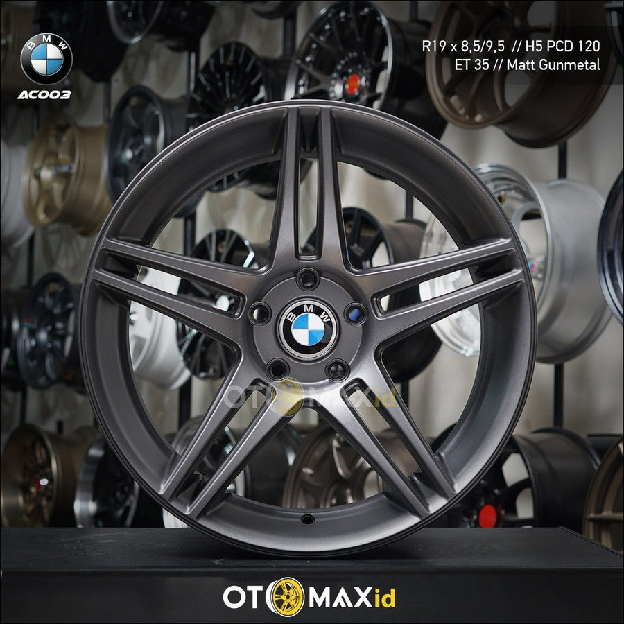 Velg Mobil BMW AC003 Ring 19 Matt Gunmetal