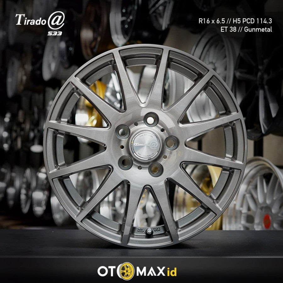 Velg Mobil Tirado 533 Ring 16 Gunmetal