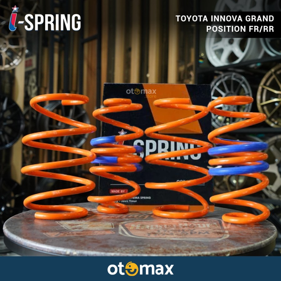 Per Mobil i-Spring Toyota Innova Grand - Lowering Kit Depan Belakang