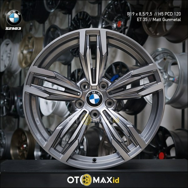 Velg Mobil BMW 52893 Ring 19 Matt Gunmal