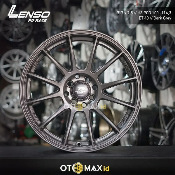 Velg Mobil Lenso PD Race 1 Ring 17 Dark Grey