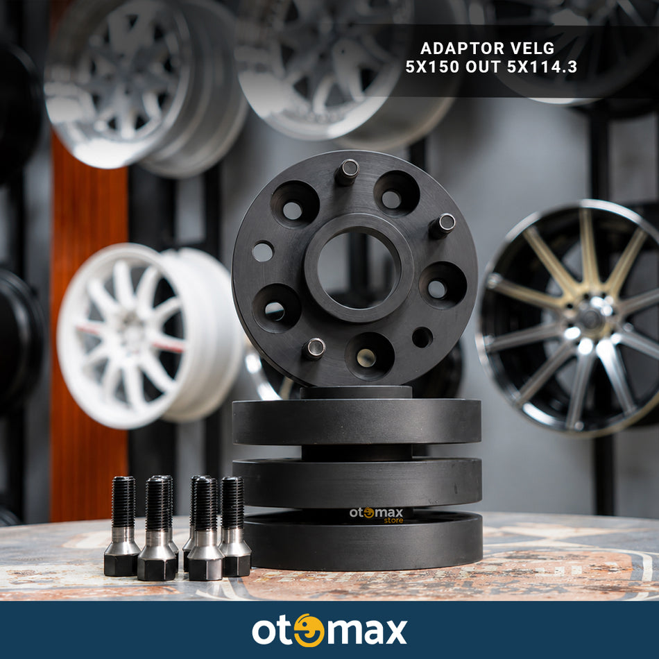 Adaptor Velg Mobil Land Cruiser 5x150 ke 5x114.3