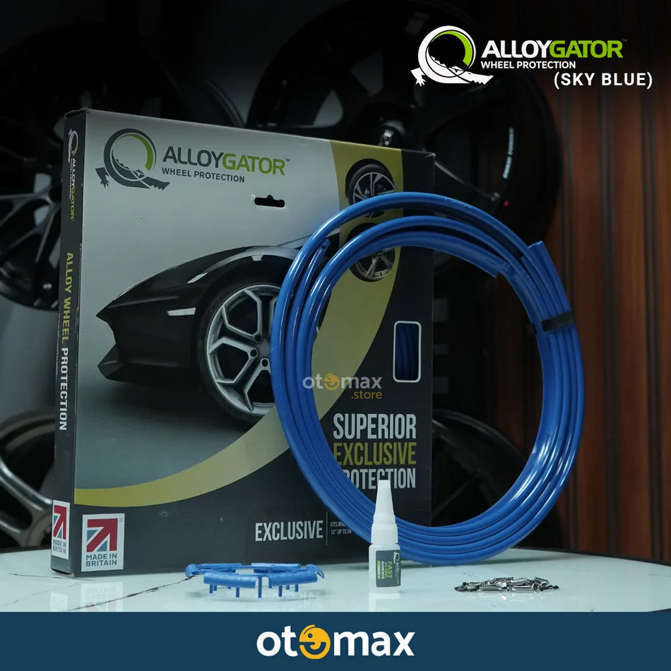 Pelindung Velg Mobil Alloygator Exclisive Sky Blue
