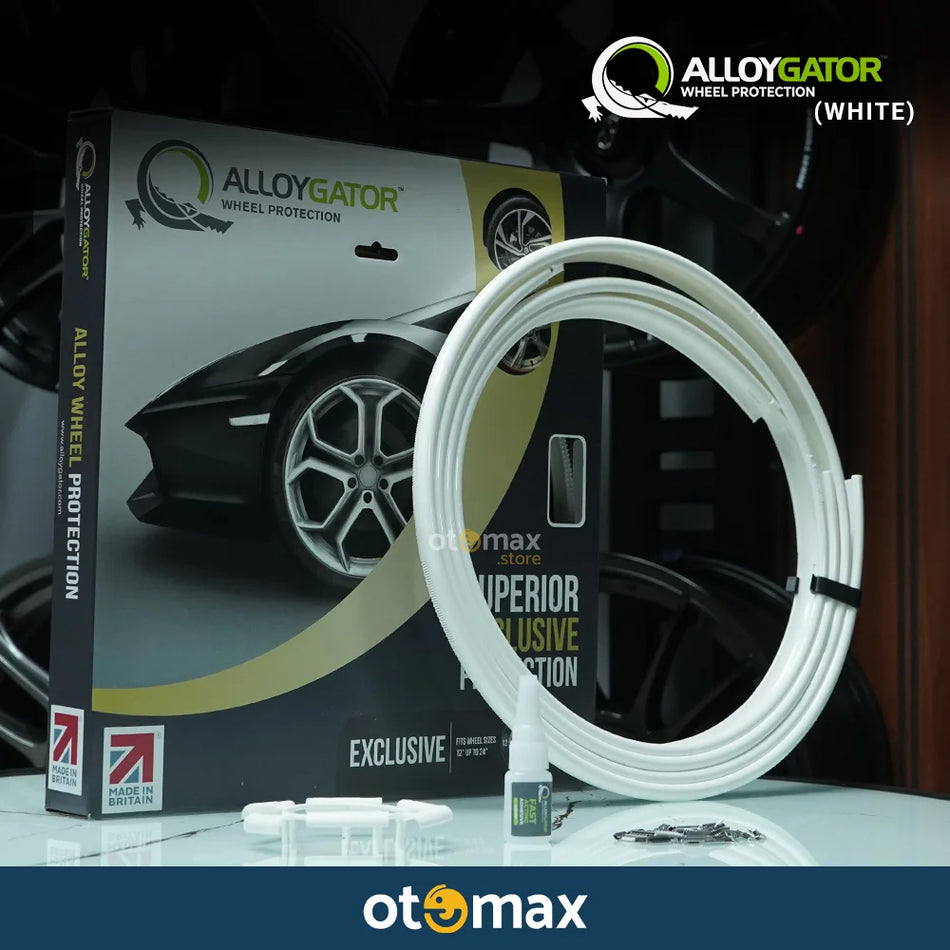 Pelindung Velg Mobil Alloygator Exclisive White
