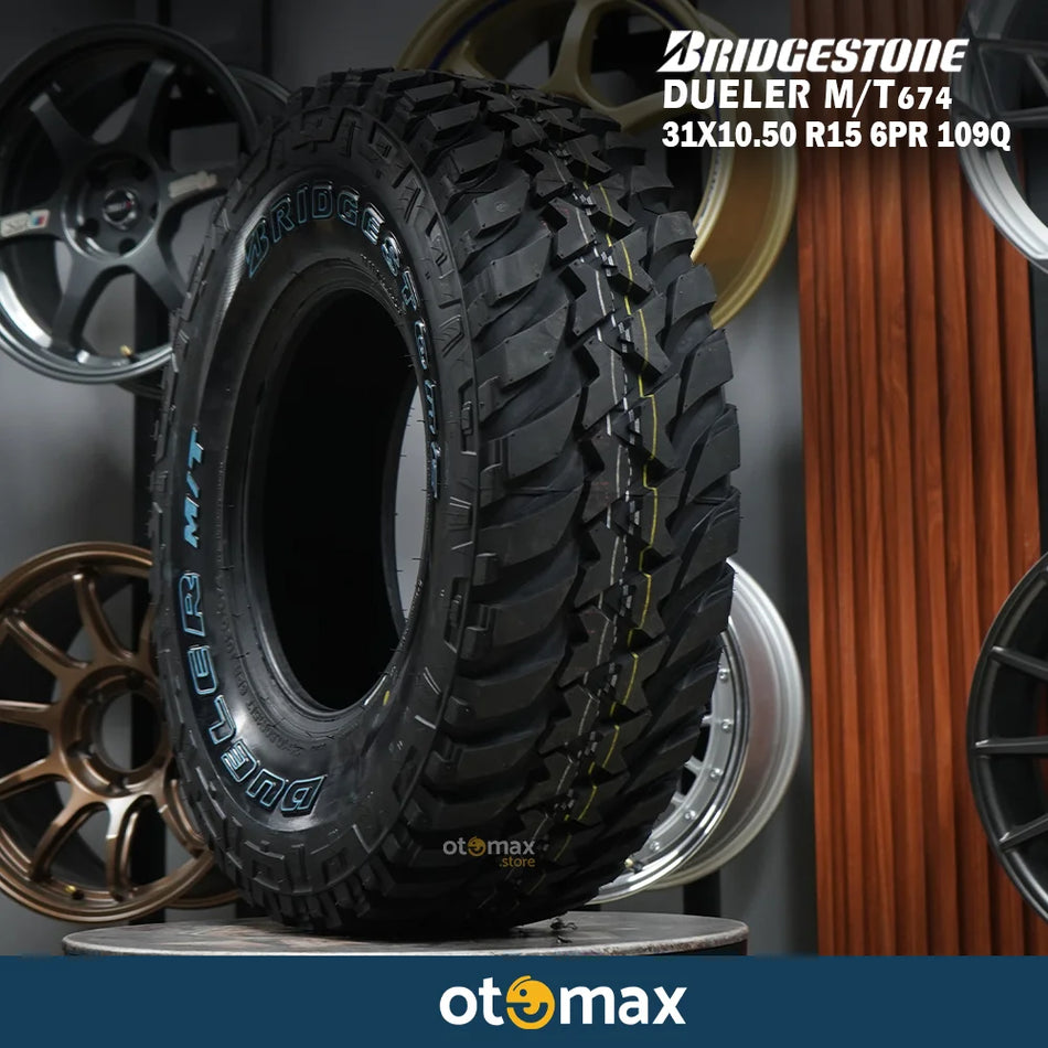 Ban Mobil Bridgestone Dueler MT674 31x10.5 R15 6PR 109Q