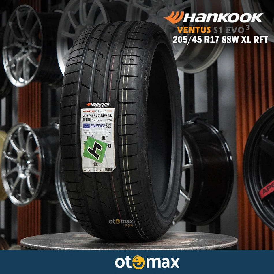 Ban Mobil Hankook Ventus S1 Evo3 205/45 R17 88W XL RFT