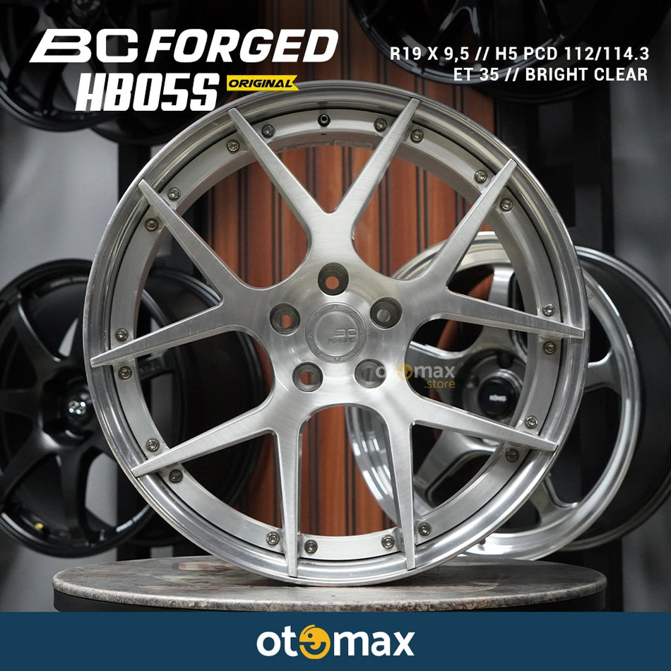 Velg Mobil BC Forged HB05S Original Ring 19 Bright Clear