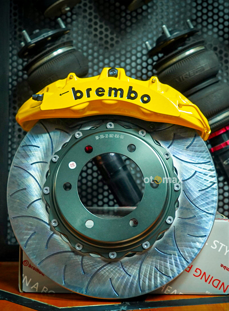 Big Brake Kit Rem Disc BBK Brembo Innova Zenix 6 pot include bracket PNP & Braided