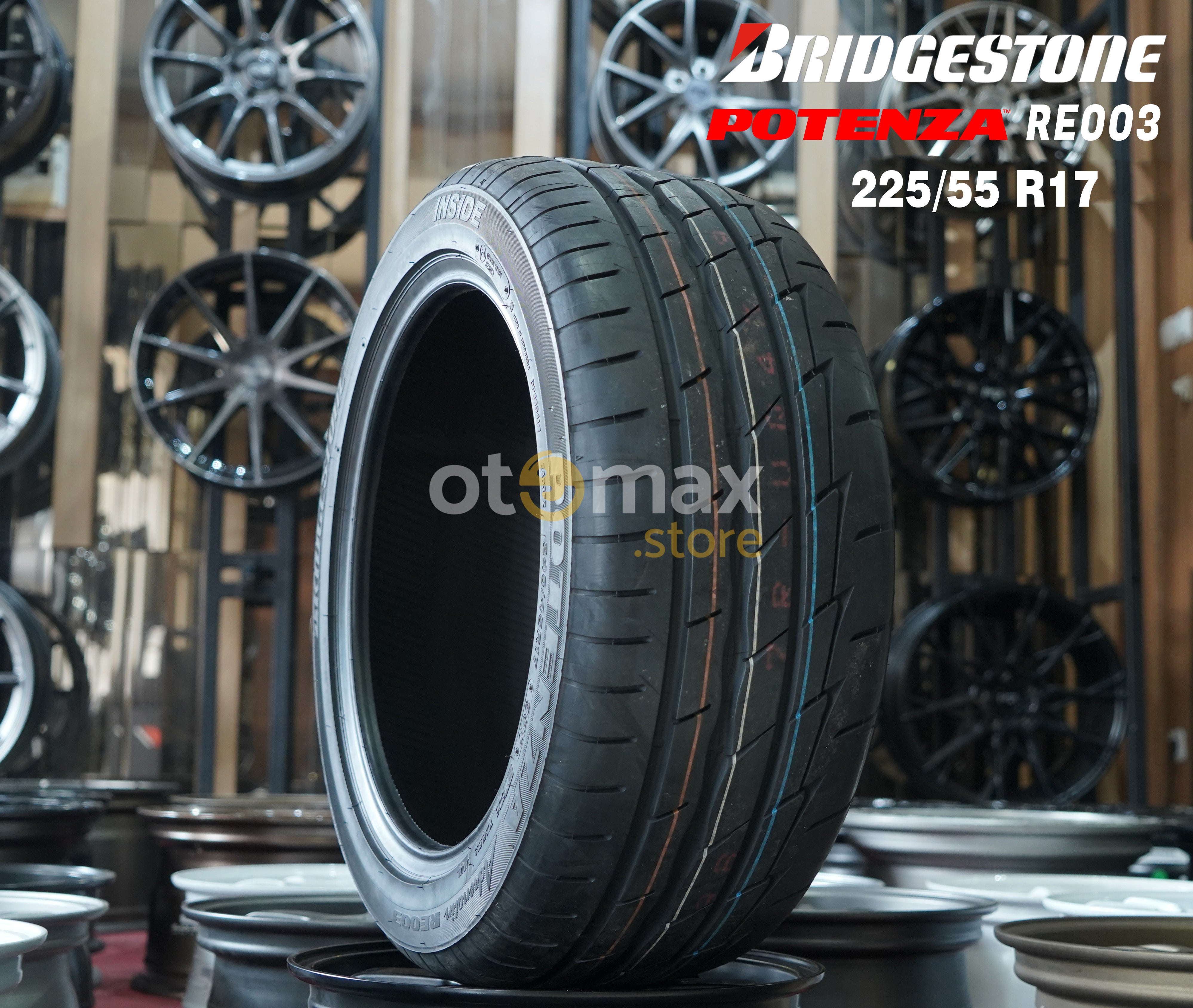 Ban Mobil Bridgestone Potenza RE003 225/55 R17 | Otomax Store