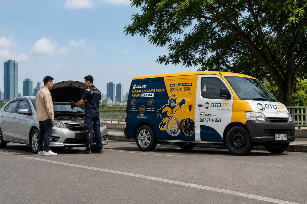 Jasa jumper aki panggilan untuk mobil aki tekor