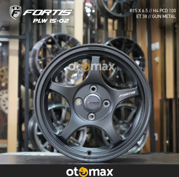 Velg Mobil Fortis PLW-02 Ring 15 Gunmetal