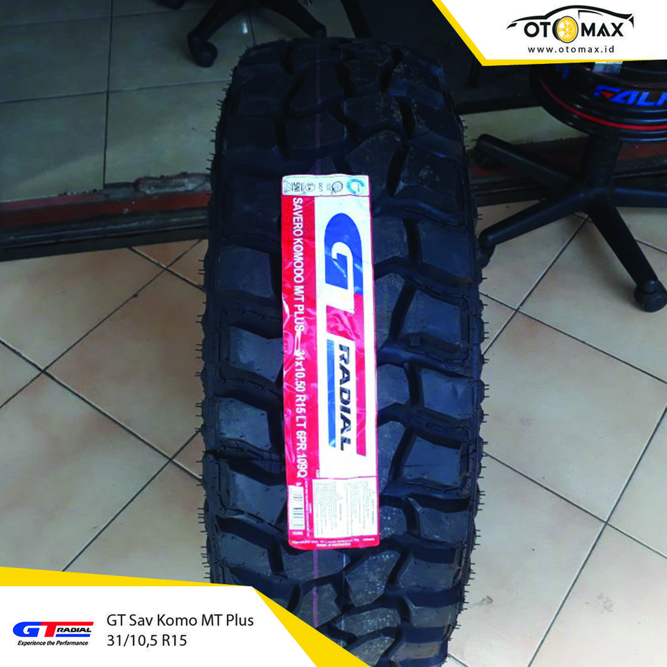 Ban Mt R12 Ban Mobil GT Radial Savero Komodo MT Plus 31x10,5 R15 | Otomax Store ...