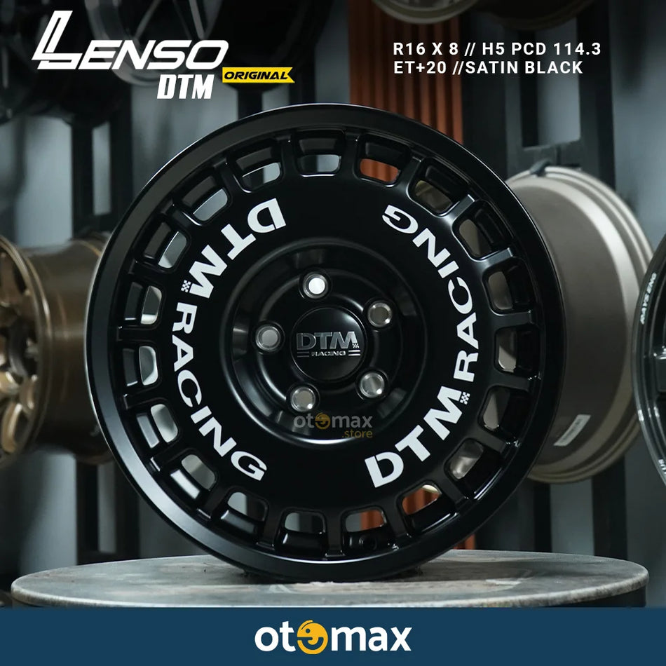 Velg Mobil Lneso DTM Original Ring 16 Satin Black