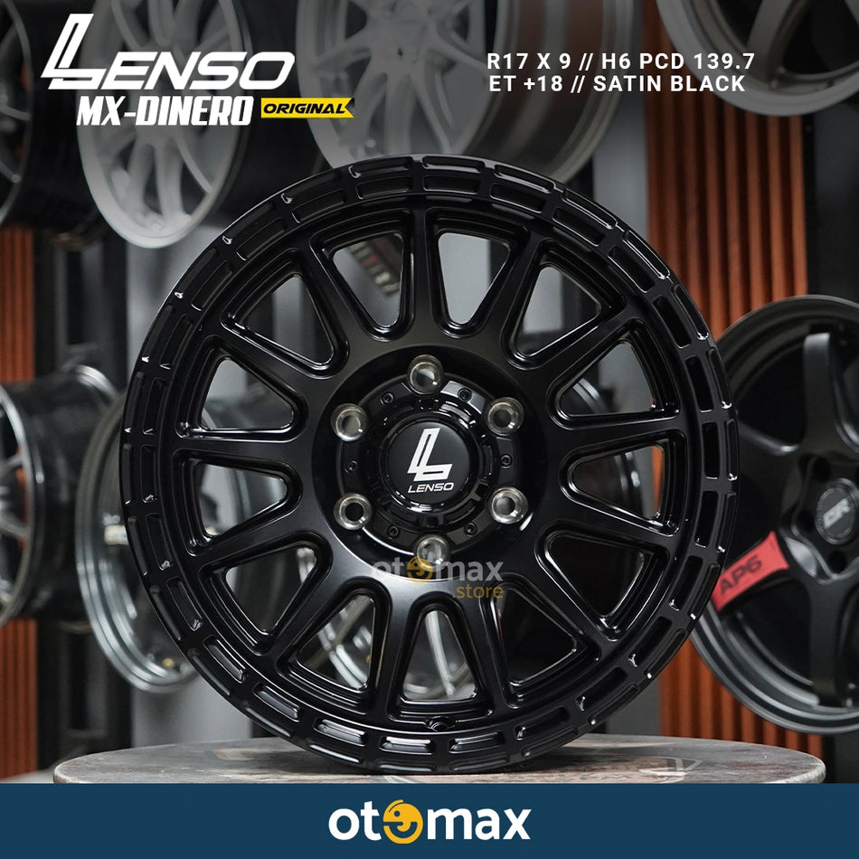 Velg Mobil Lenso MX-Dinero Original Ring 17 Satin Black