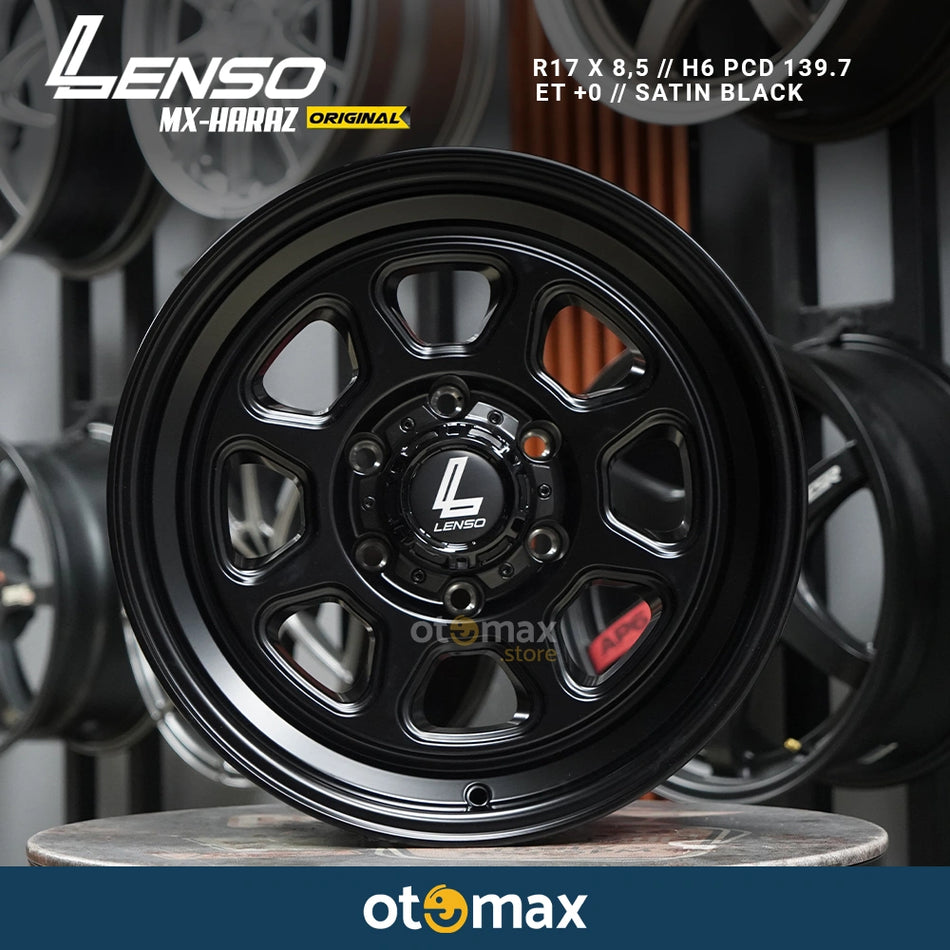 Velg Mobil Lenso MX-Haraz Original Ring 17 Satin Black